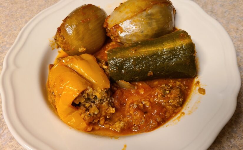 Stuffed vegetables